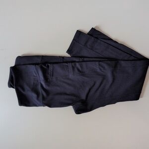 HALARA Navy Blue High-Waisted Leggings 7/8 Length